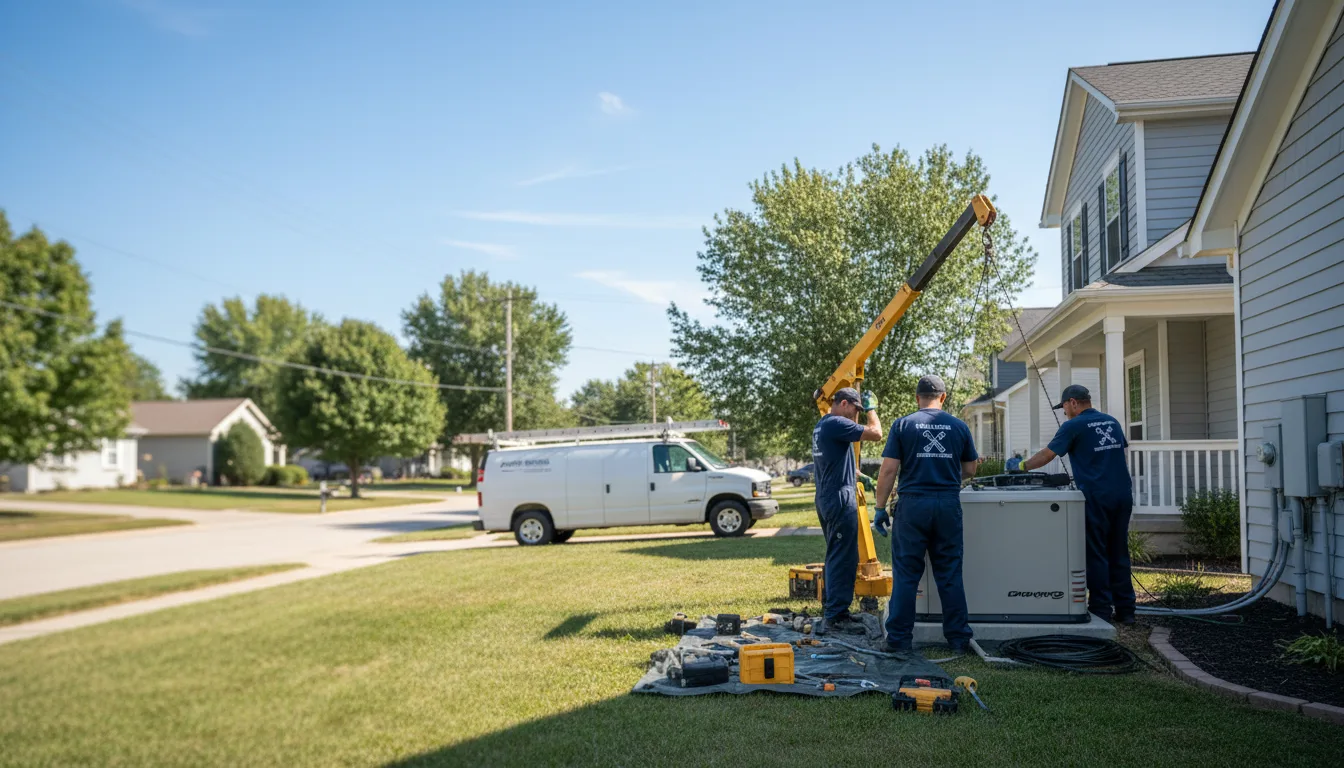 Generator Installation in Pine Prairie, LA near me
